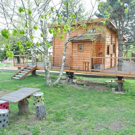 L'Etournelle - Cabane Perchee Chaussan Ngoại thất bức ảnh