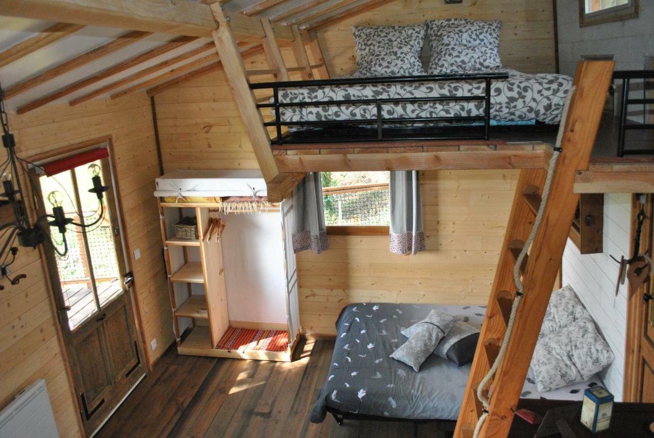L'Etournelle - Cabane Perchee Chaussan Ngoại thất bức ảnh
